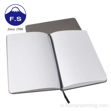 PU lederen hardcover dagelijkse focusplanner notebook afdrukken